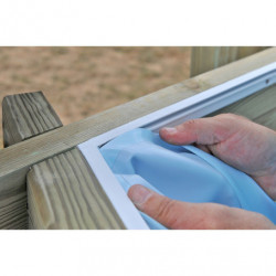 Piscinas Madera serie SUNBAY Altura 116