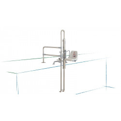 Elevador hidráulico fijo-desmontable METALU B2