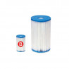 Pack 6 cartuchos Intex tipo B depuradora piscina