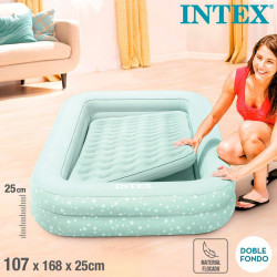 Cama hinchable infantil Intex con inflador
