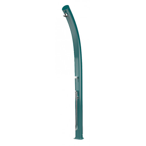 Ducha solar 23L en aluminio con diseño curvado Jolly Top Line