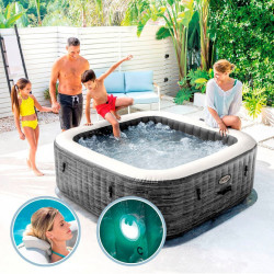 Spa hinchable Intex PureSpa Greystone Deluxe 4p 28450EX