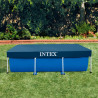 Cubierta rectangular piscina Intex Small y Prisma Frame