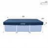 Cubierta rectangular piscina Intex Small y Prisma Frame