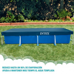 Cubierta rectangular piscina Intex