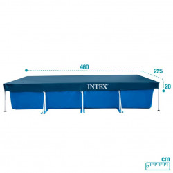 Cubierta rectangular piscina Intex