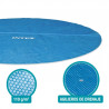 Cobertor solar piscinas Intex Ø305 cm