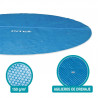 Cobertor solar piscina Intex Ø457 cm