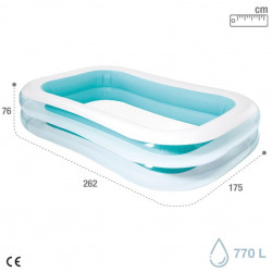 Piscina hinchable familiar rectangular