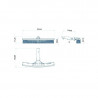 Cepillo de pared Shark AstralPool