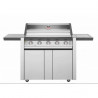 Barbacoa con carro gas Discovery 1600S 5B Inox