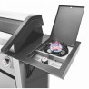 Barbacoa con carro gas Discovery 1600S 5B Inox