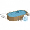 Piscinas Madera serie SUNBAY