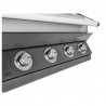 Barbacoa encastrable de gas Discovery 1600E 5B grafito BeefEater