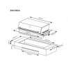 Barbacoa encastrable PROLINE 6B TAPA HORNO BeefEater