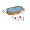 Piscinas Madera Ovalada Vermela serie TERRAPOOLS