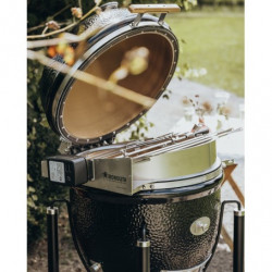 Rustidor con 3 pinchos para la barbacoa  Kamado Monolith Icon y Junior
