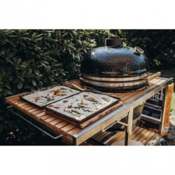 Carro para barbacoa Kamado Monolight LeChef