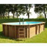 Piscinas Madera Ovalada Cannelle serie TERRAPOOLS