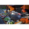 Set de wok con sartén de 35 cm más soporte y utensilios kamado Monolith