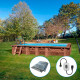 Piscina de madera GRE rectangular Mango 618x320 altura 130 cm