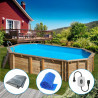 Piscinas Madera serie SUNBAY