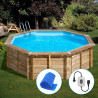 Piscinas Madera serie SUNBAY Altura 121