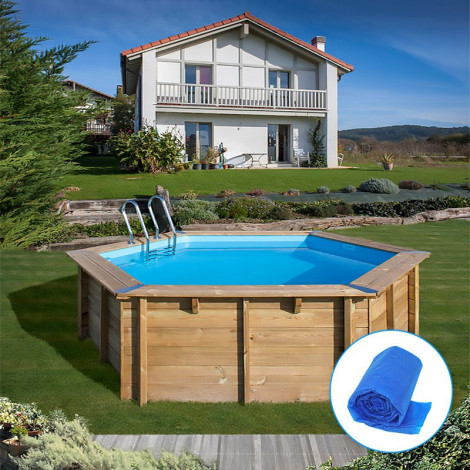 Piscinas Madera serie SUNBAY Altura 116
