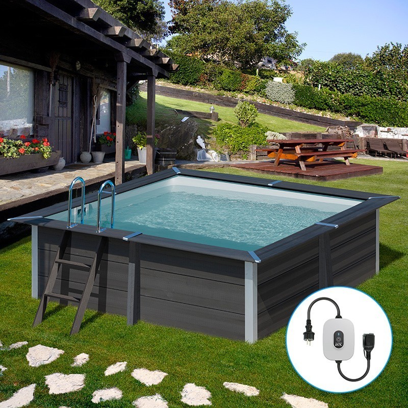 Piscina composite GRE Avantgarde 315x315 altura 96 cm | Bemypool