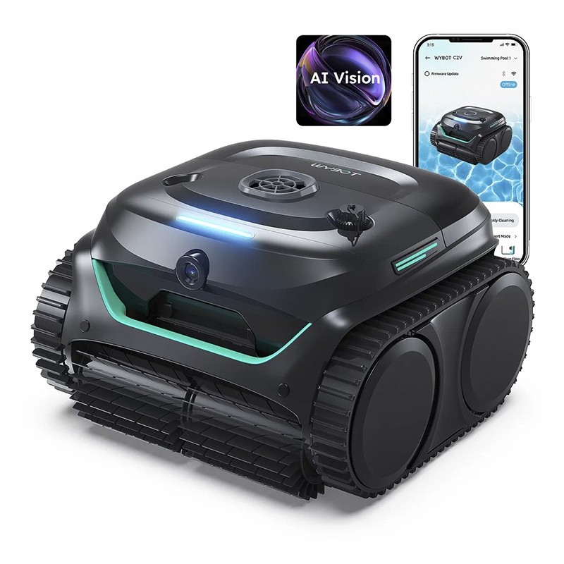 Wybot limpiafondos piscina E-TRON Vision Batería