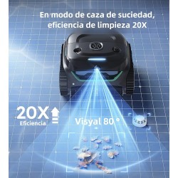 Wybot limpiafondos piscina E-TRON Vision Batería