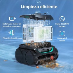 Wybot limpiafondos piscina E-TRON Vision Batería