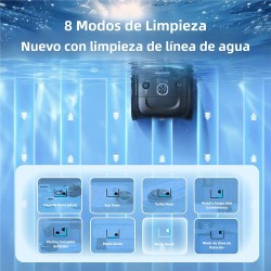 Wybot limpiafondos piscina E-TRON Vision Batería