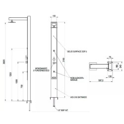 Ducha Iguazu AstralPool