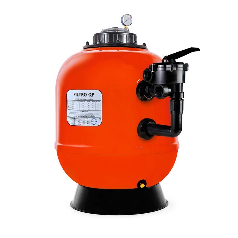 Filtro laminado Grana con válvula lateral QP