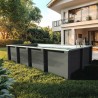 Piscina desmontable GRE de composite 455x315 altura 126 cm