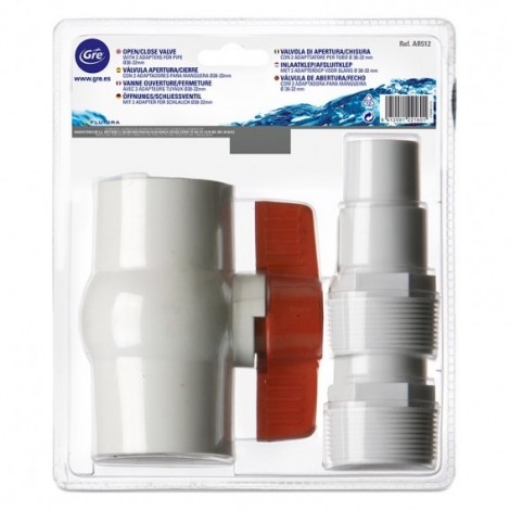 Válvula apertura/cierre Ø38-Ø32 GRE AR512