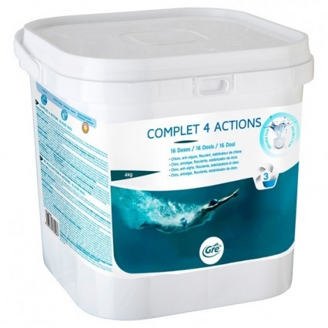 Tabletas multiacción 16 dosis 250g