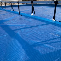 Enrollador cubiertas piscinas elevadas