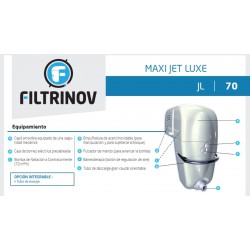 Equipo de nado contracorriente Baby Jet Luxe Filtrinov