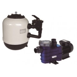 Caseta elevada QP con filtro Alaska y bomba Starpump