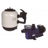 Caseta elevada QP con filtro Alaska y bomba Starpump