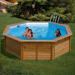 Piscinas Madera serie SUNBAY Altura 121