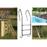 Piscinas Madera Rectangular Braga serie TERRAPOOLS