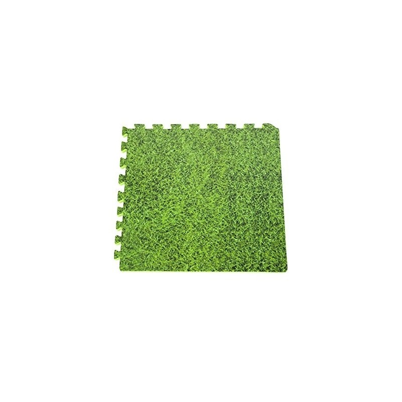 Tapices De Suelo Para Piscina Gre - Verde - Protector Suelo - 9 Ud. 50 X 5