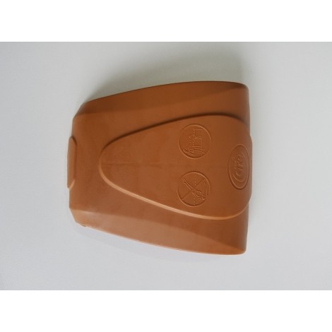 Protector playa zona recta piscina GRE imitación madera PINW15RP