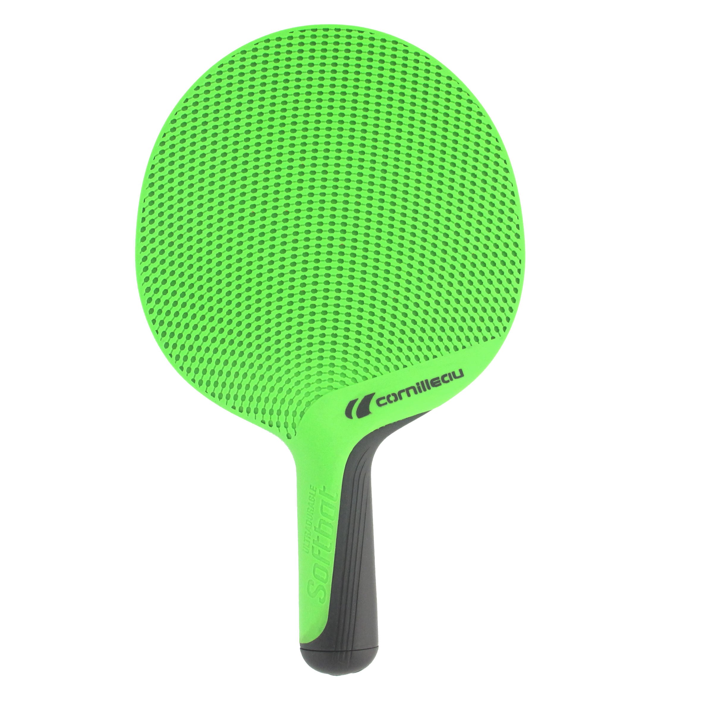 Raqueta de ping pong Cornilleau Softbat exterior Verde