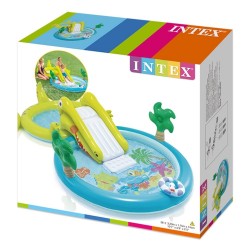 Centro de juegos hinchable Hippo con tobogán Intex 57150NP