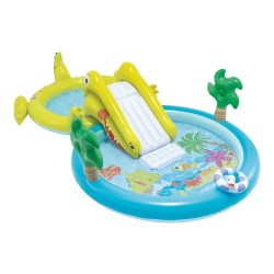 Centro de juegos hinchable Hippo con tobogán Intex 57150NP