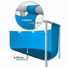 Piscina desmontable Prisma Frame circular 457x84 con depuradora Intex 26728NP